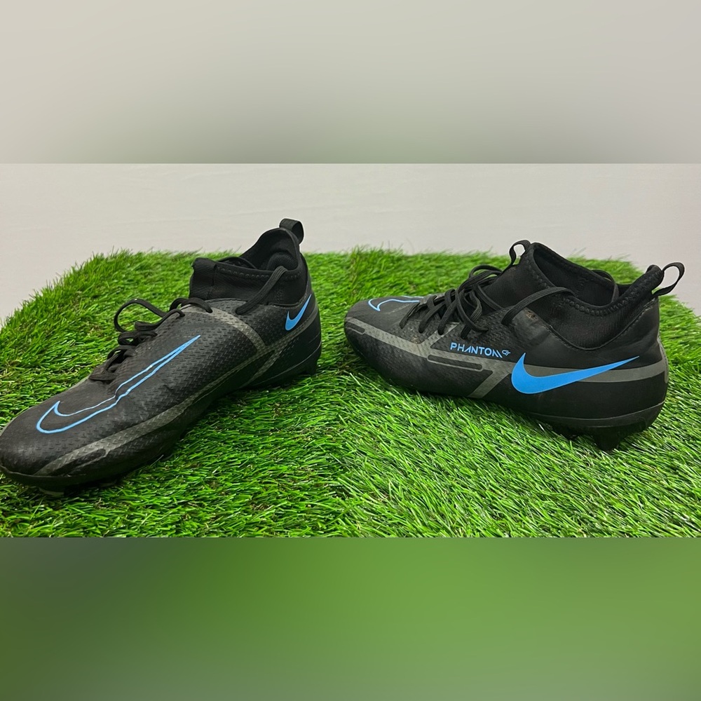 Nike JR Phantom GT2 Academy GT - black w/ size blue 4Y w/ half sock